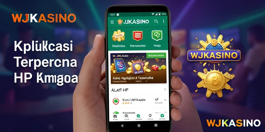 Antarmuka WJKASINO menampilkan fitur kunci aplikasi yang efektif.